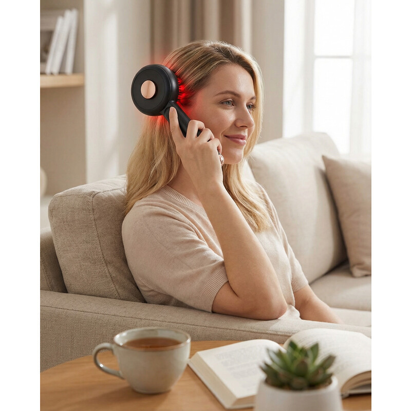 Regenerační kartáč na vlasy s LED terapií