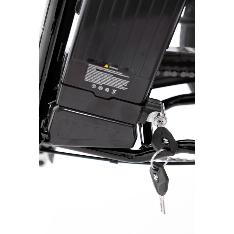 Tříkolové elektrické kolo Tornádo ZTECH, černé