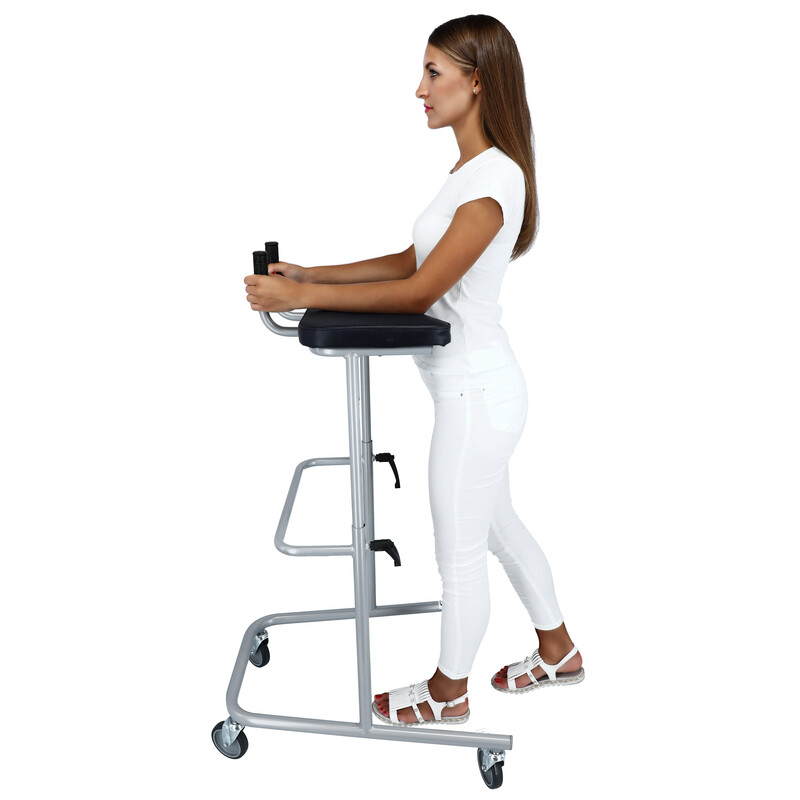Pojízdné chodítko s opěrnou plochou