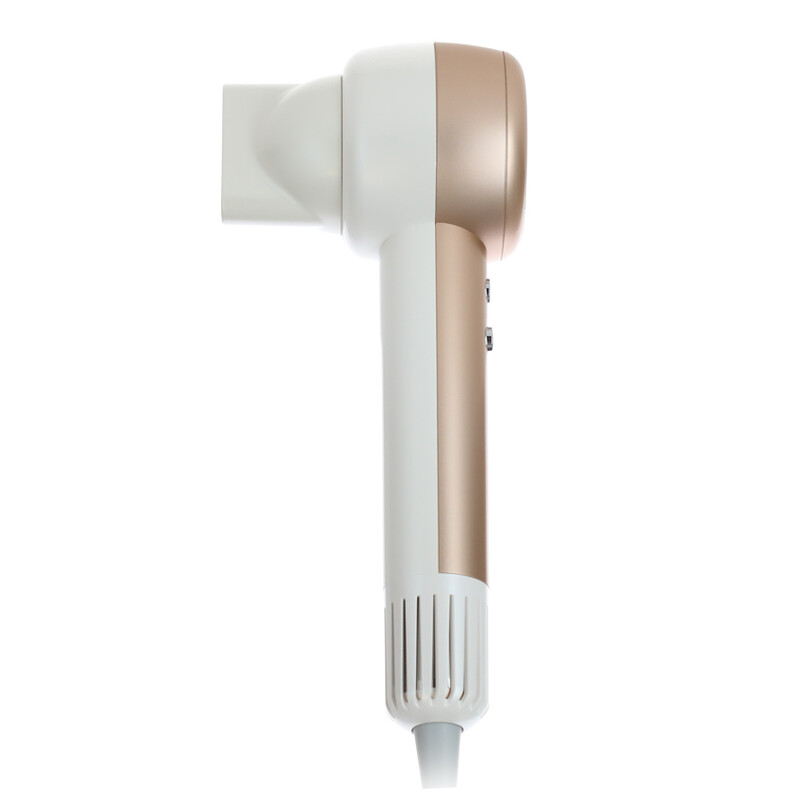 Fén na vlasy s ionizátorem vzduchu, zlato-bílý