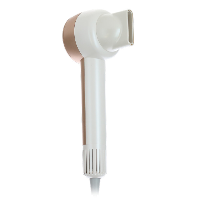 Fén na vlasy s ionizátorem vzduchu, zlato-bílý