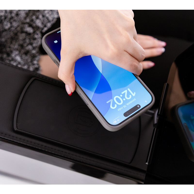 Masážní elektrické křeslo Prestige 3D MASSAGER s ionizátorem vzduchu, černé