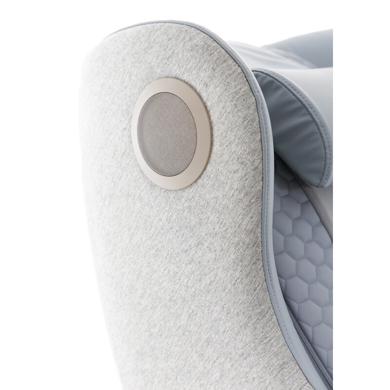 Elektrické masážní křeslo Safír Relax, antracitové