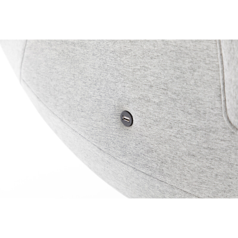 Elektrické masážní křeslo Safír Relax, antracitové