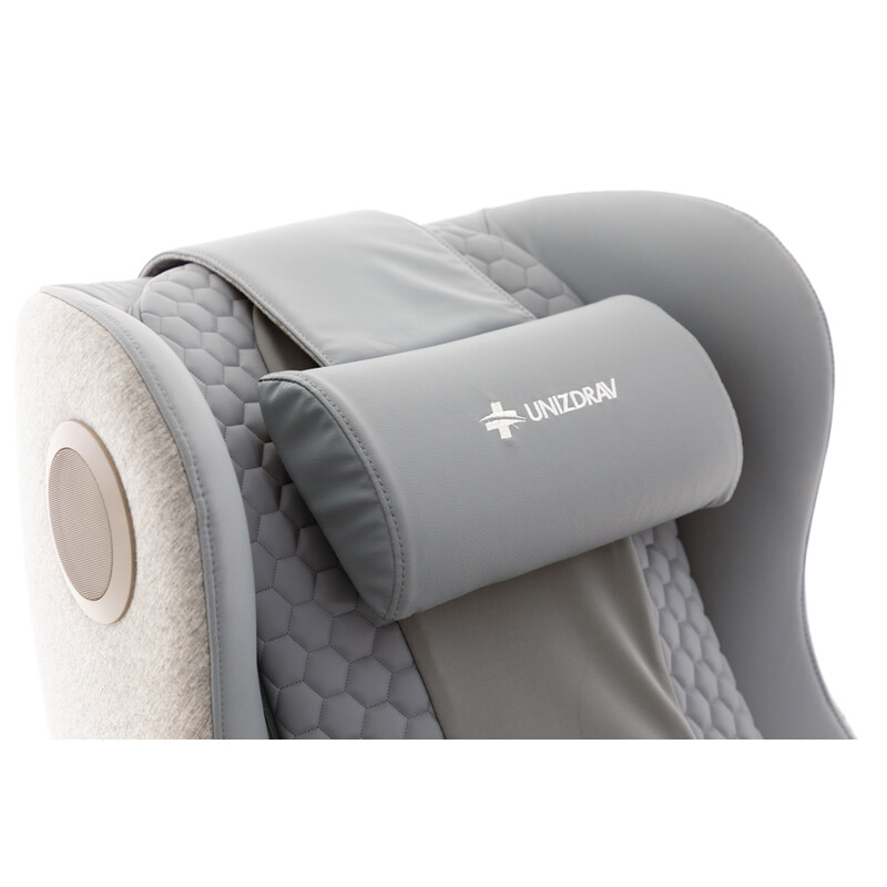 Elektrické masážní křeslo Safír Relax, antracitové