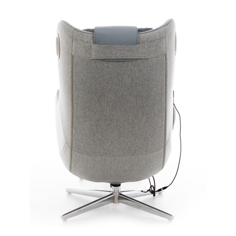 Elektrické masážní křeslo Safír Relax, antracitové