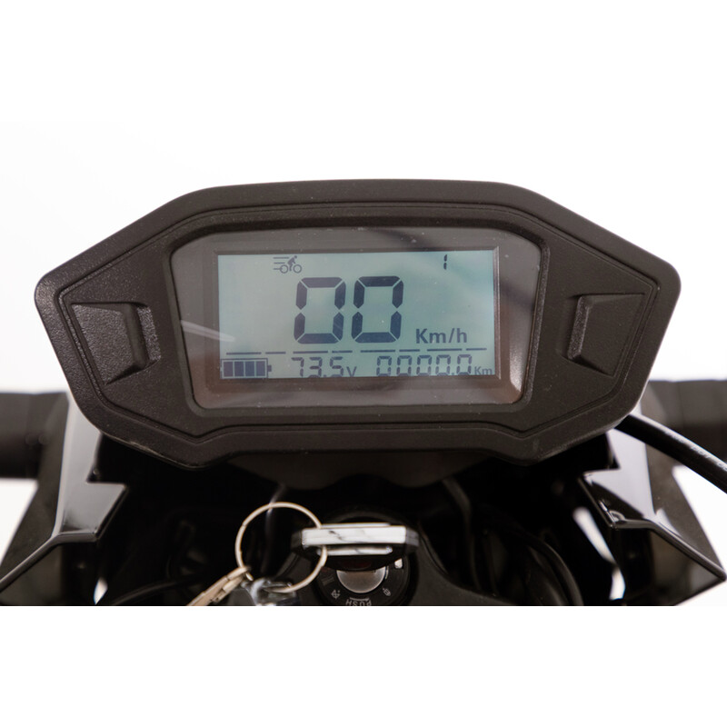 Elektrická motorka e-Flex, černá