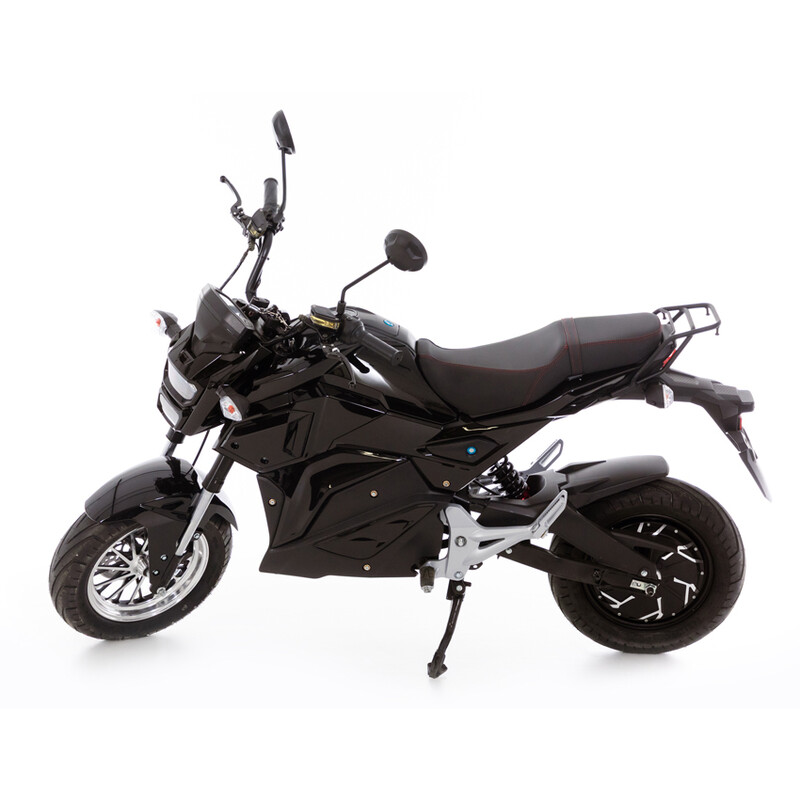 Elektrická motorka e-Flex, černá
