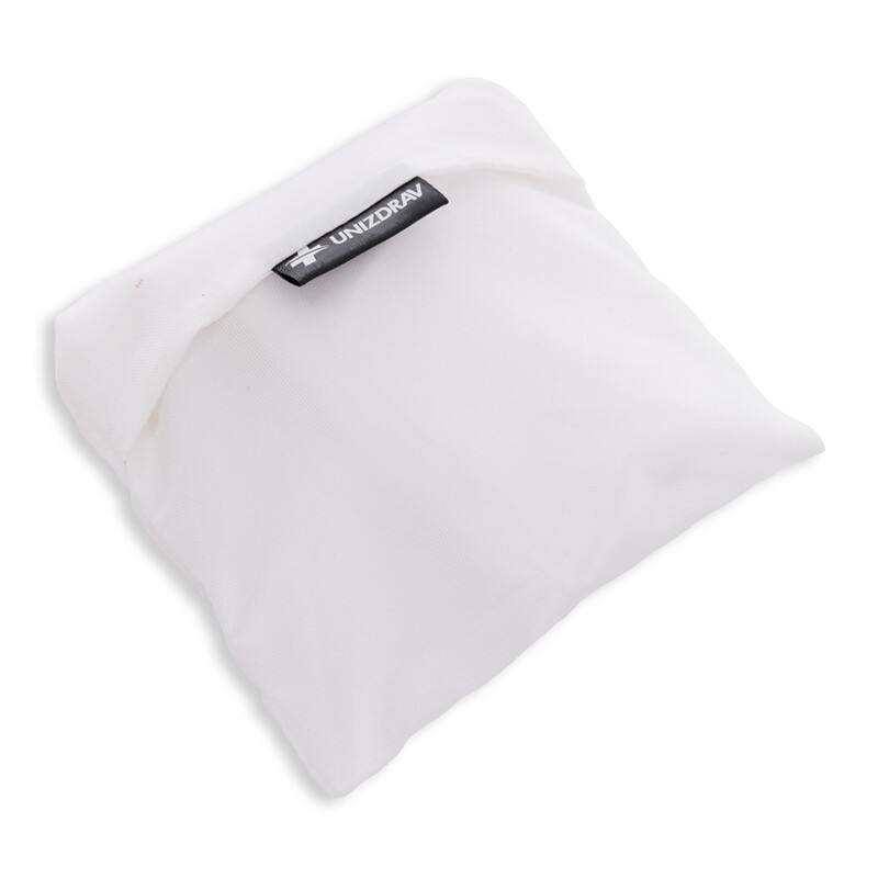 Skládací nákupní taška UNIZDRAV, bílá