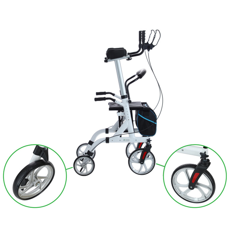 Pojízdné chodítko UNIZDRAV s prodlouženými loketními opěrkami (Výstavní kus)