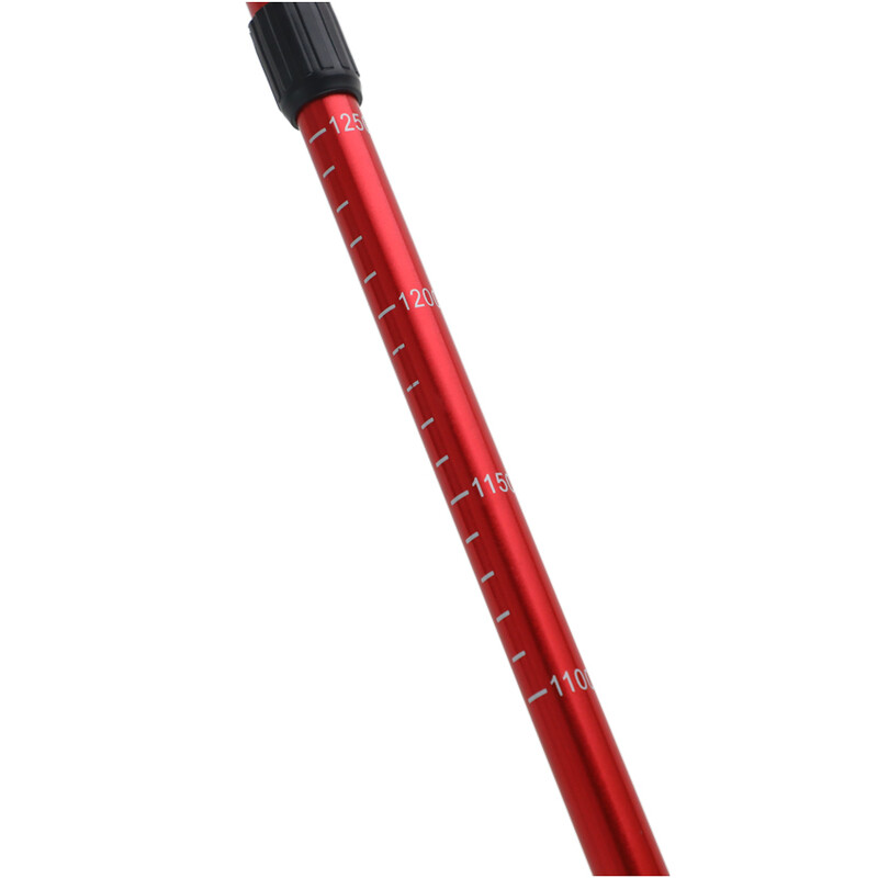 Trekingové hole, červené