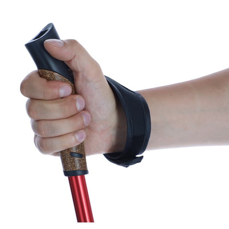 Trekingové hole, červené