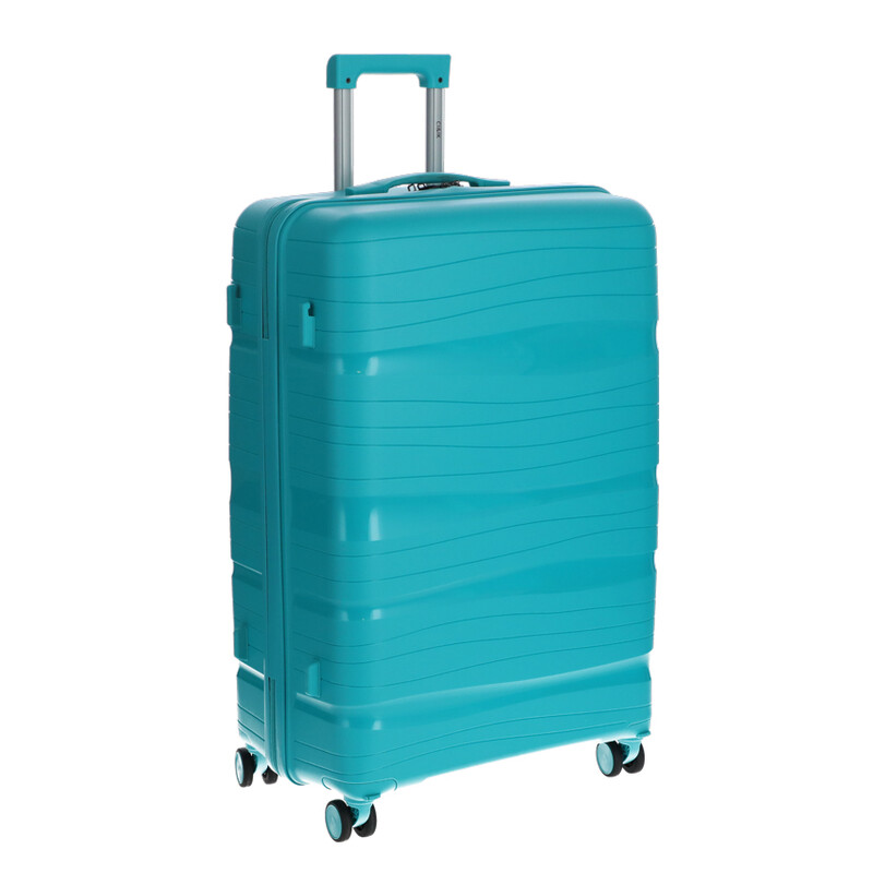 Cestovní kufr, tyrkysový