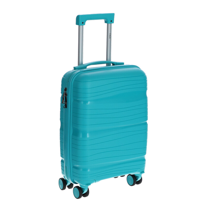 Cestovní kufr, tyrkysový