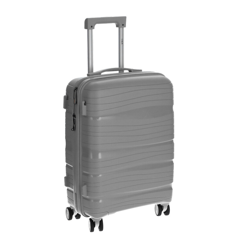 Cestovní kufr, šedý