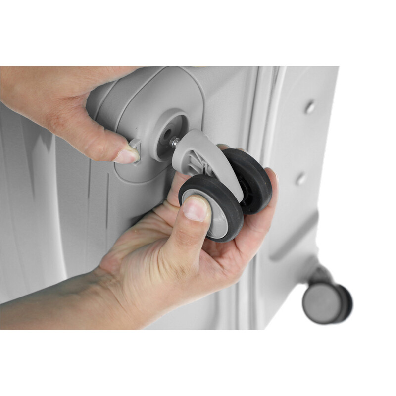 Cestovní kufr, šedý