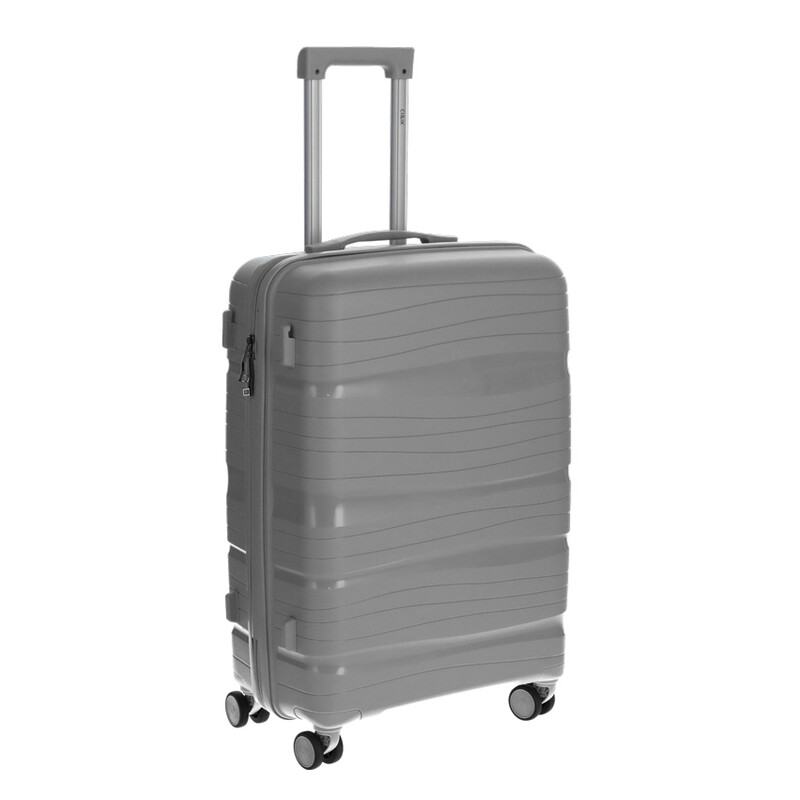 Cestovní kufr, šedý