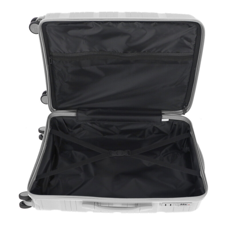 Cestovní kufr, šedý