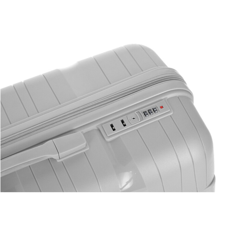 Cestovní kufr, šedý