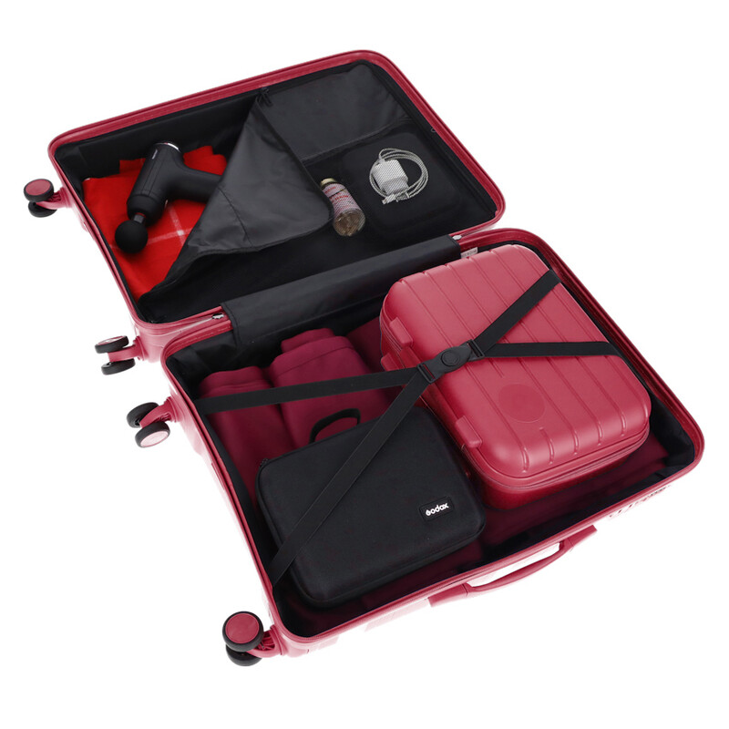 Cestovní kufr, bordó