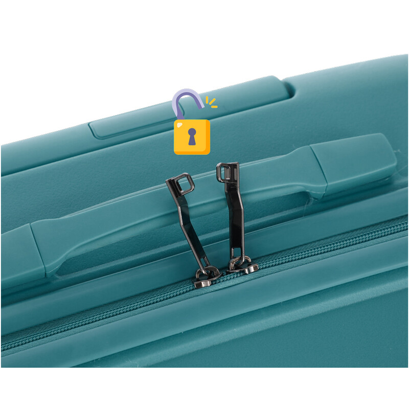 Cestovní kufr, petrolejový