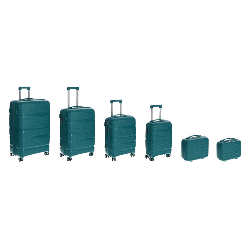 Cestovní kufr, petrolejový