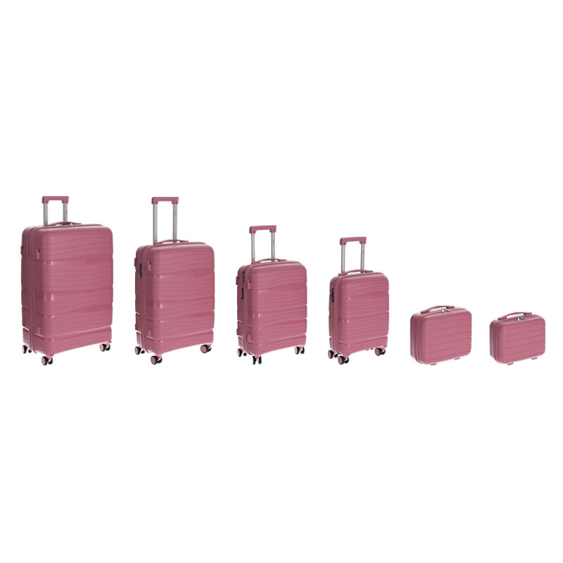 Cestovní kufr, starorůžový