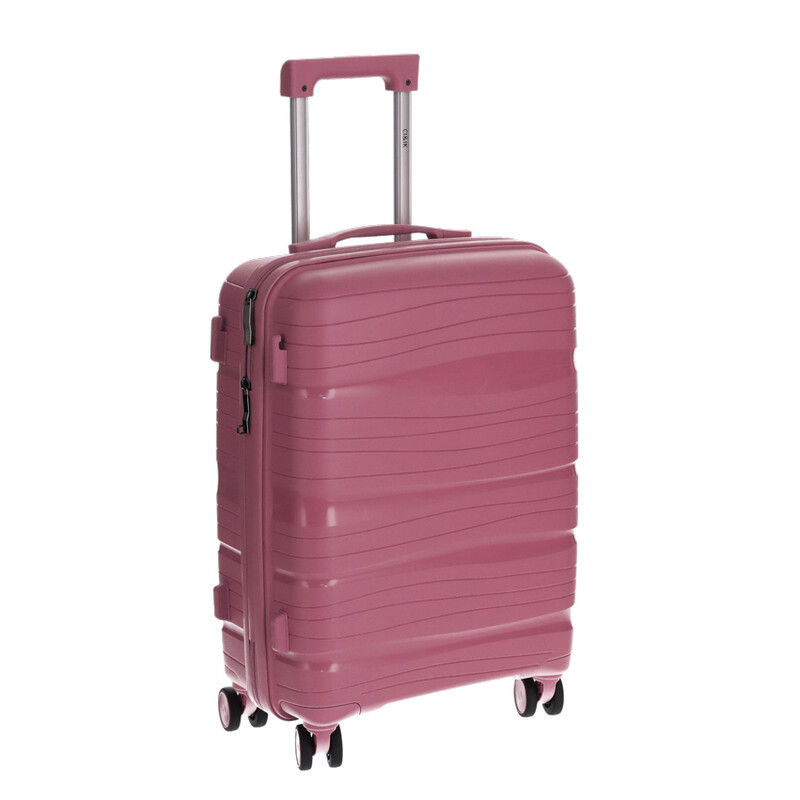 Cestovní kufr, starorůžový