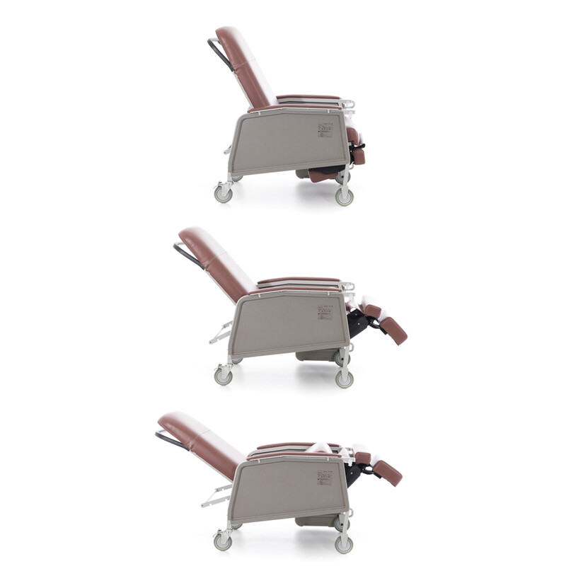 Kardické křeslo, cihlově hnědé