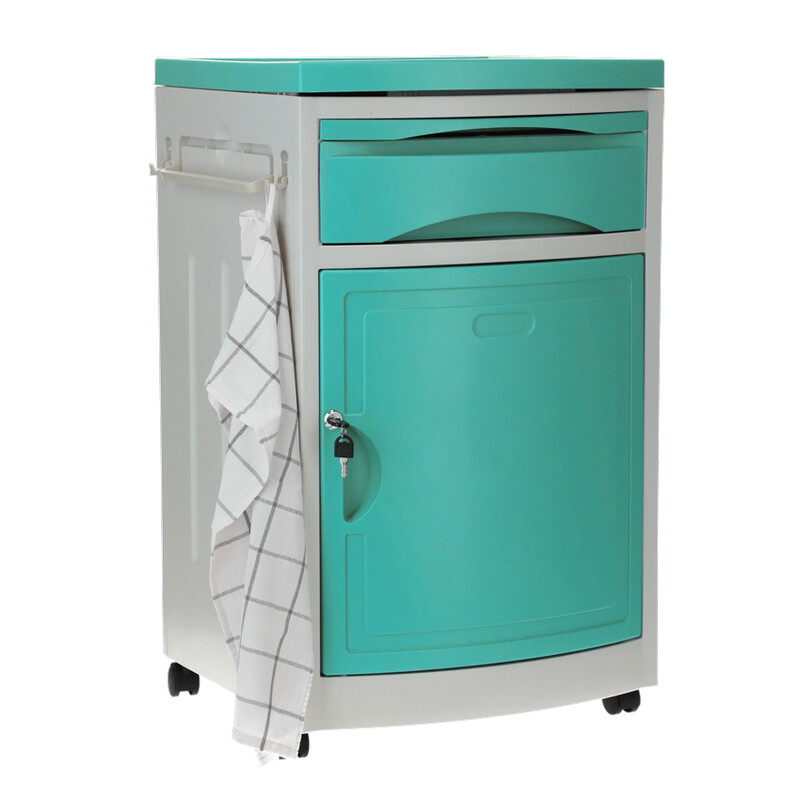 Noční stolek MEDIK plast, mentolový