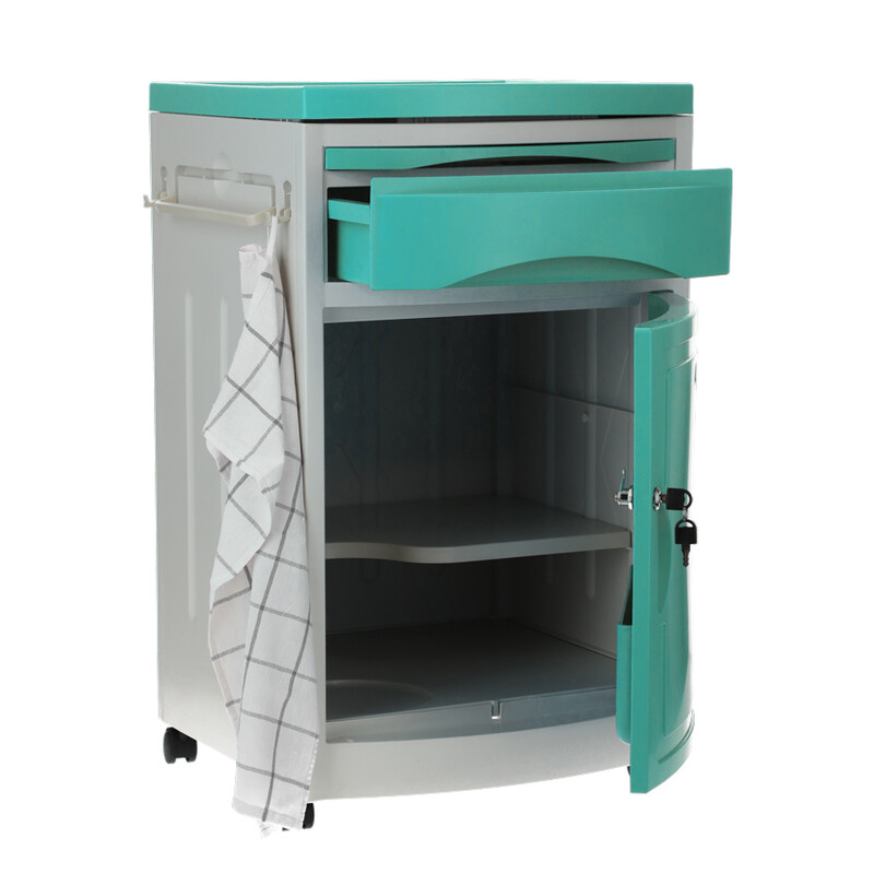 Noční stolek MEDIK plast, mentolový