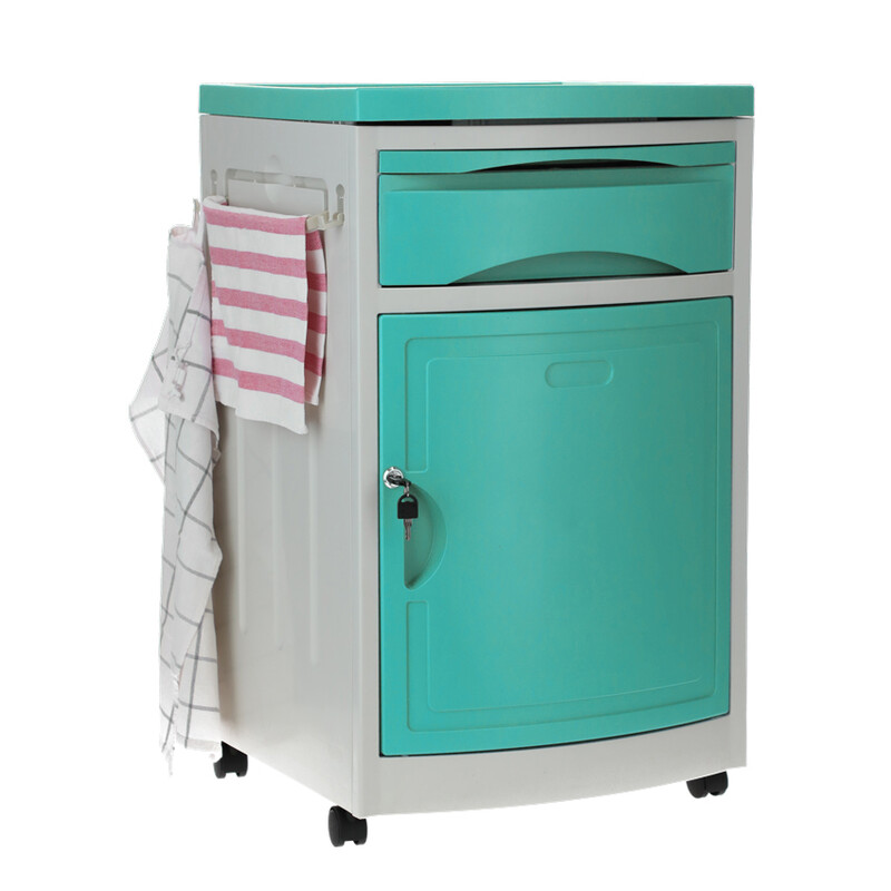 Noční stolek MEDIK plast, mentolový