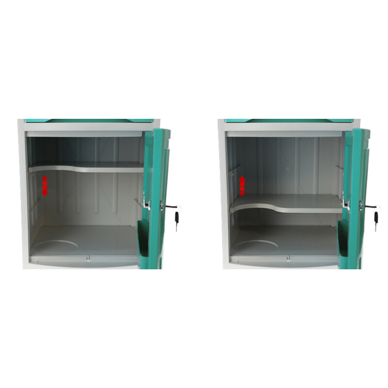 Noční stolek MEDIK plast, mentolový