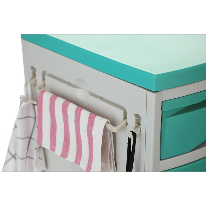 Noční stolek MEDIK plast, mentolový