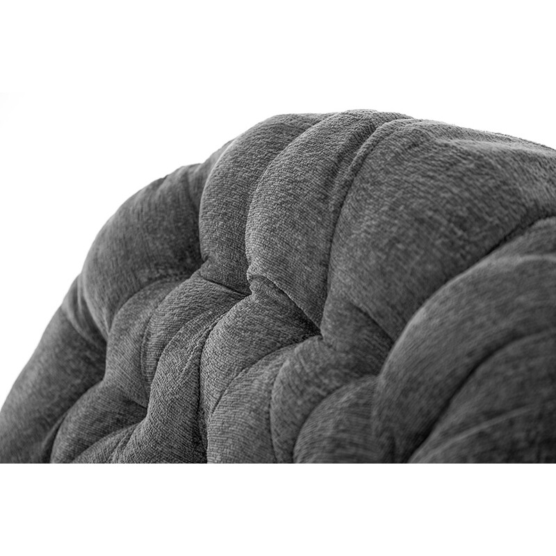 Stylové relaxační polohovací křeslo TRENDY, antracitové