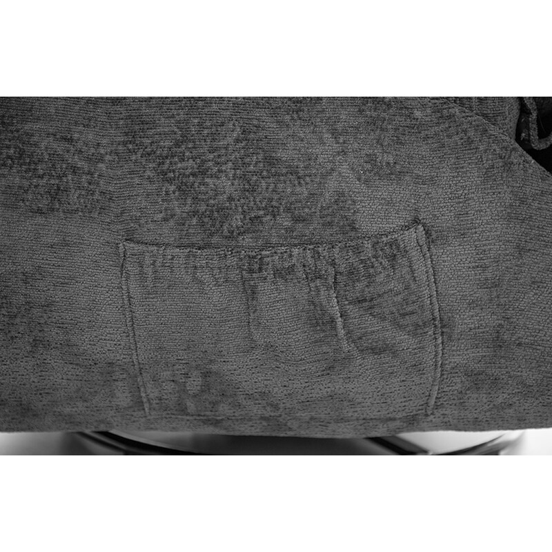 Stylové relaxační polohovací křeslo TRENDY, antracitové