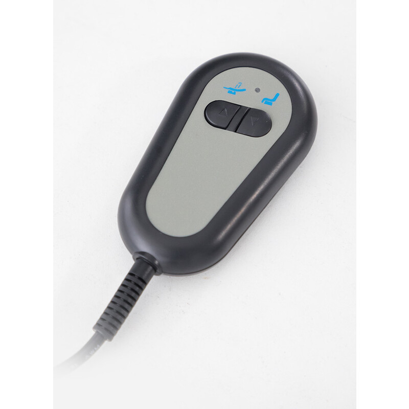 Masážní polohovací křeslo s vyklápěním COMFORT+, antracitová látka