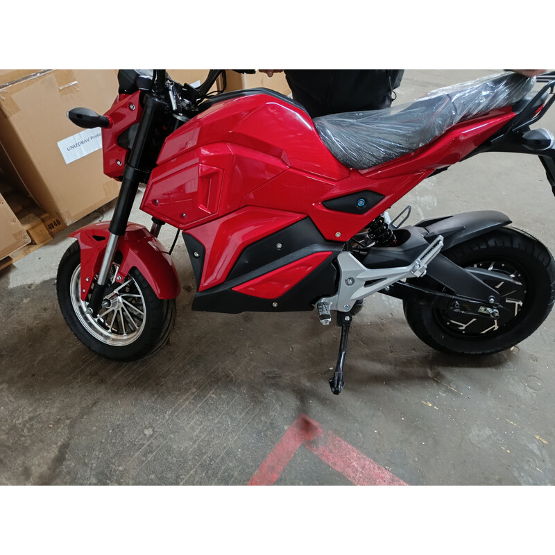 Elektrická motorka e-Flex, červená (Používaný kus)