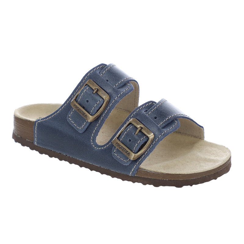 Zdravotní ortopedická obuv – typ 16 riflově modrá