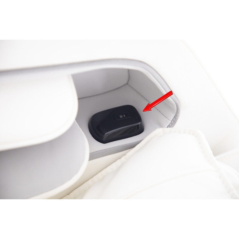 Masážní elektrické křeslo Prestige 3D MASSAGER s ionizátorem vzduchu, bílé (Používaný kus)