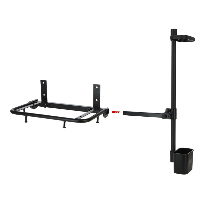 Držák na berle a hole pro elektrické skútry