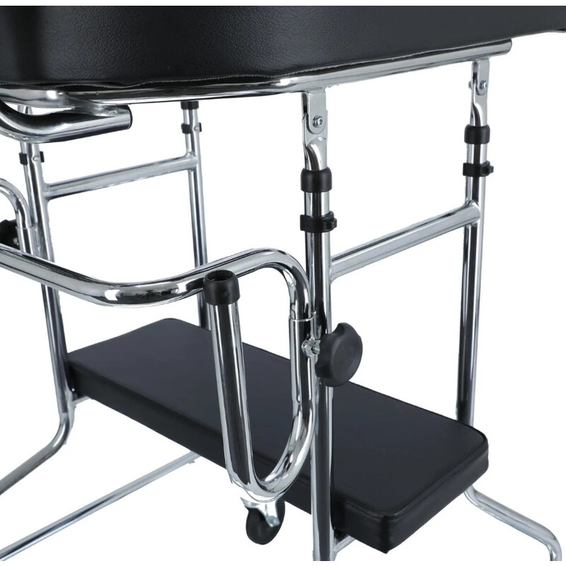 Pojízdné chodítko s opěrnou plochou a sedadlem UNIZDRAV