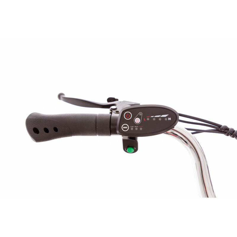 Tříkolové elektrické kolo Tornádo ZTECH, stříbrné