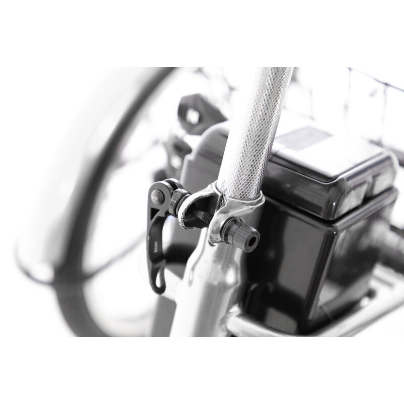 Tříkolové elektrické kolo Tornádo ZTECH, stříbrné