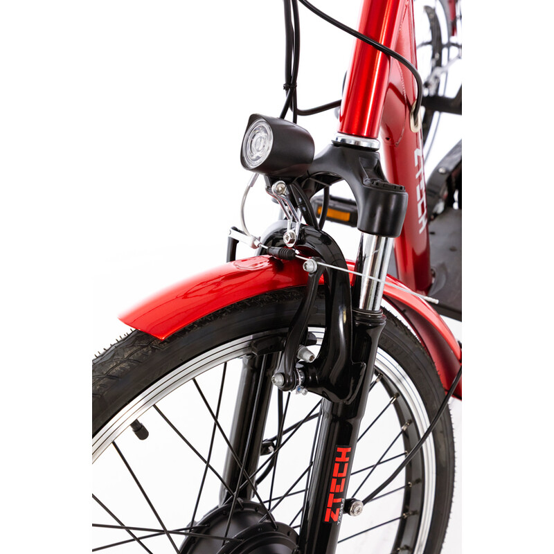 Tříkolové elektrické kolo Tornádo ZTECH, červené