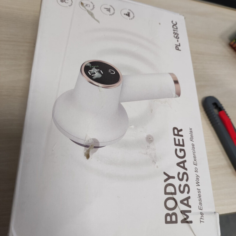 Masážní přístroj 8v1 s LCD displejem (Rozbalený kus)