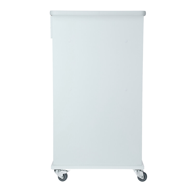 Noční stolek UNIZDRAV, bílý (Používaný kus)