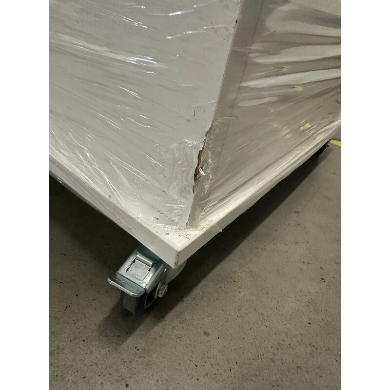 Noční stolek UNIZDRAV, bílý (Používaný kus)