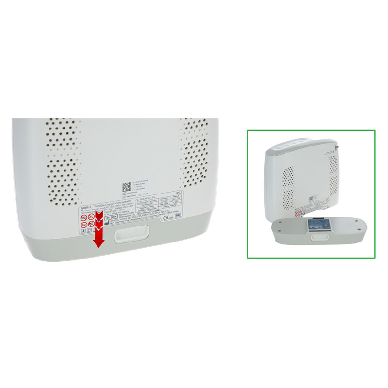 Přenosný kyslíkový koncentrátor Yuwell Spirit 3 (Používaný kus)