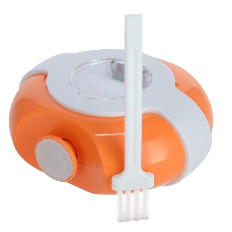 Elektrický zastřihovač nehtů, oranžový